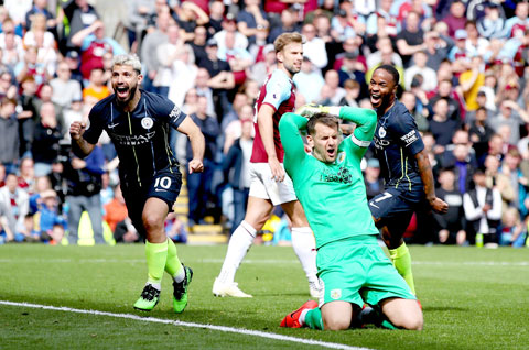 MAN CITY VS BURNLEY
