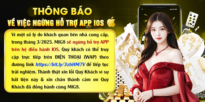 Thông báo MIG8 về link truy cập