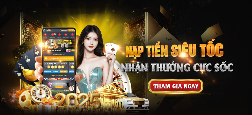 Nạp tiền siêu tốc cùng MIG8