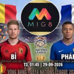 Bỉ vs Pháp