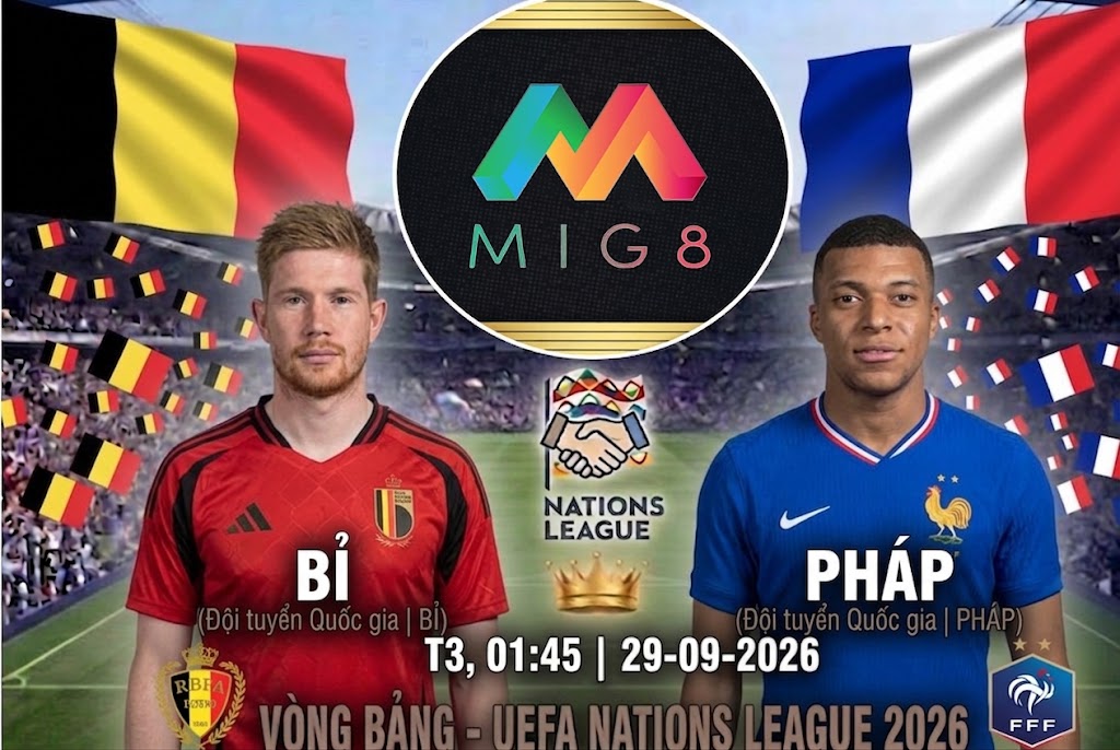Bỉ vs Pháp