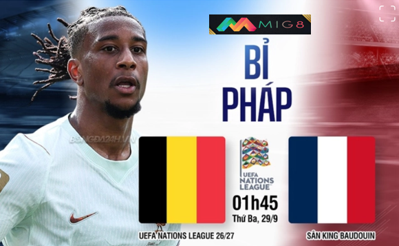 Bỉ vs Pháp