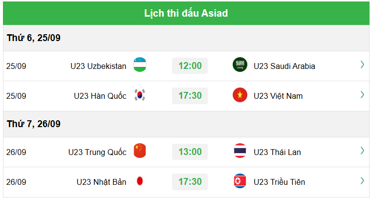 U23 Hàn Quốc