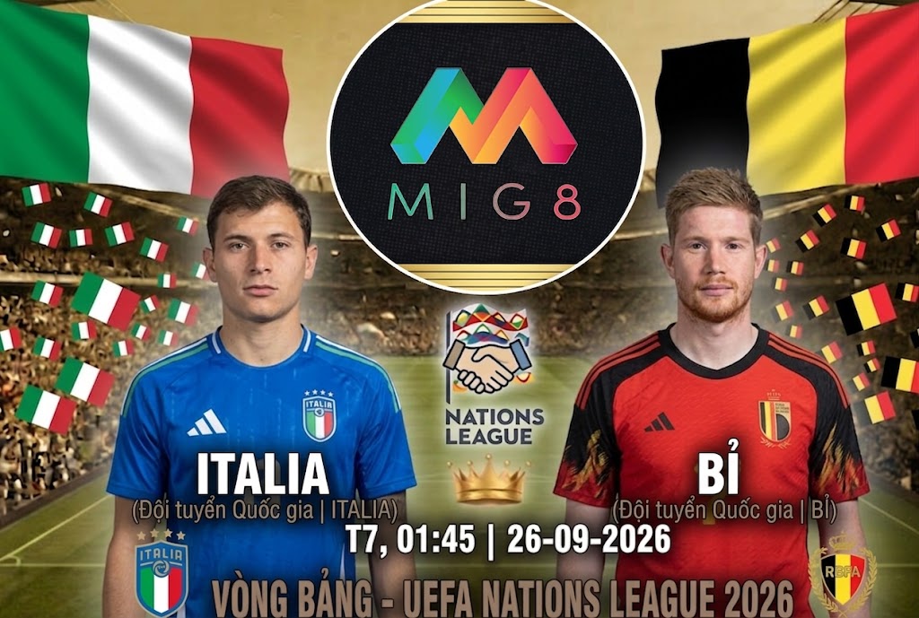 Italia vs Bỉ