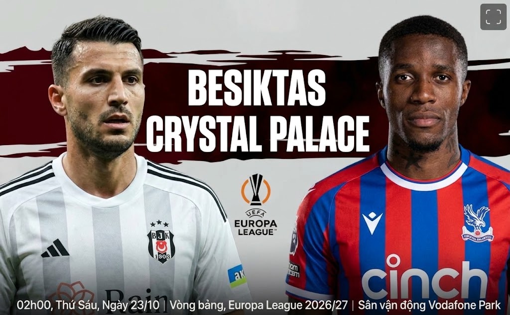 Besiktas vs Crystal Palace
