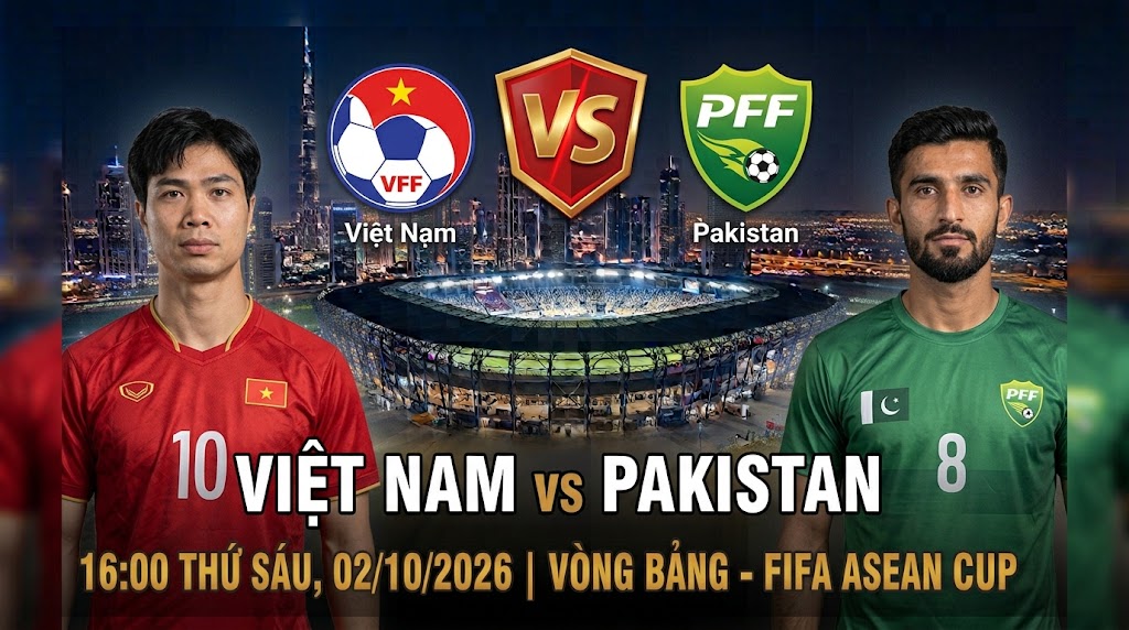 Việt Nam vs Pakistan