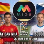 Tây Ban Nha vs Séc