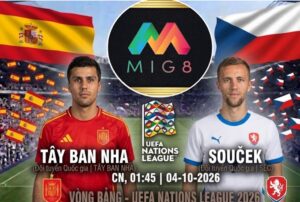 Tây Ban Nha vs Séc