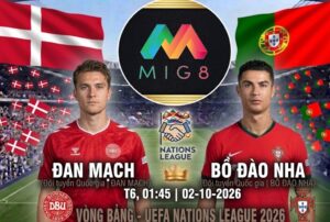 Đan Mạch vs Bồ Đào Nha