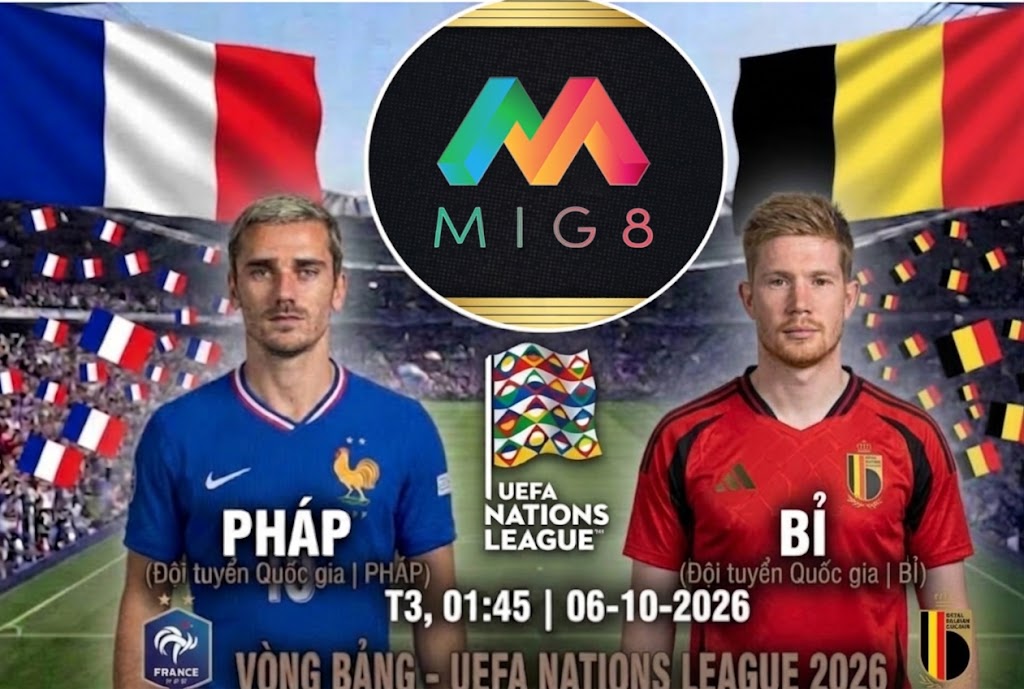 Pháp vs Bỉ