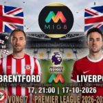 Brentford vs Liverpool